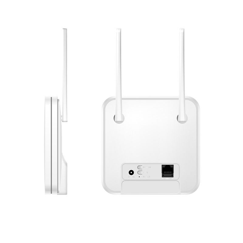 300Mbps 4g Cpe Smart Router Rj45 Port White Plastic Shell WS2206