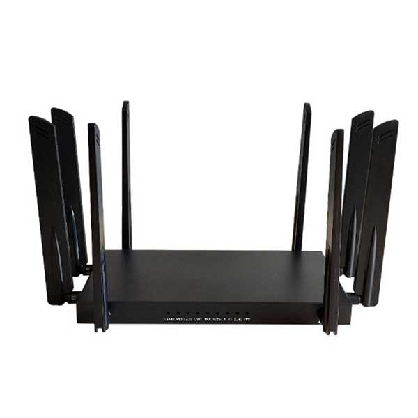 Gigabit 5g Industrial Router 1800Mbps 12V DC Power 5g Router With SIM Slot